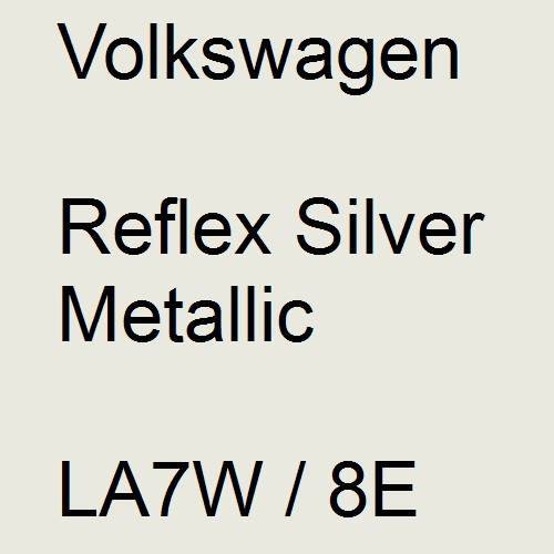 Volkswagen, Reflex Silver Metallic, LA7W / 8E.